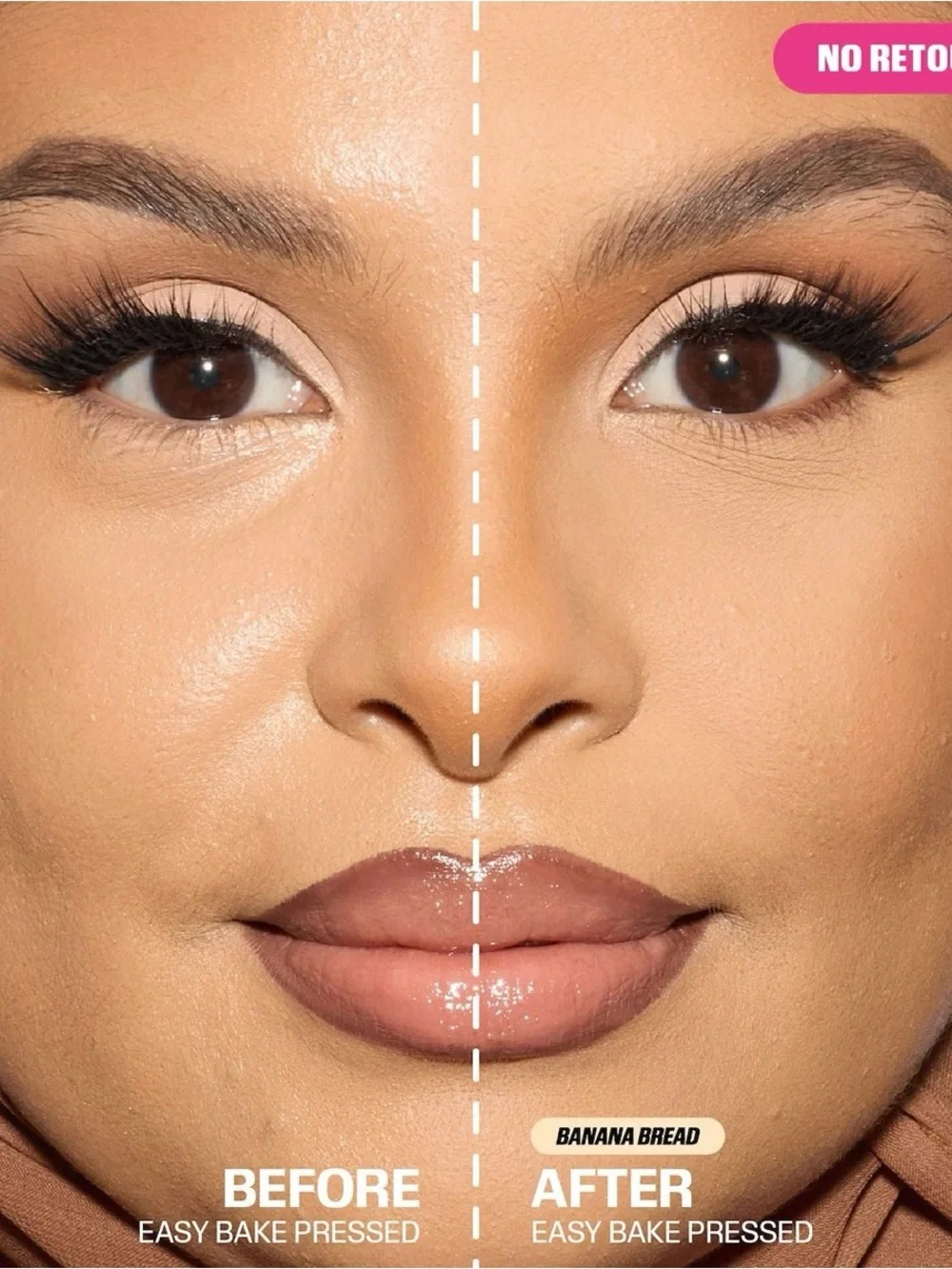 HUDA BEAUTY Easy Bake and Snatch Pressed Setting Powder - Banana Bread